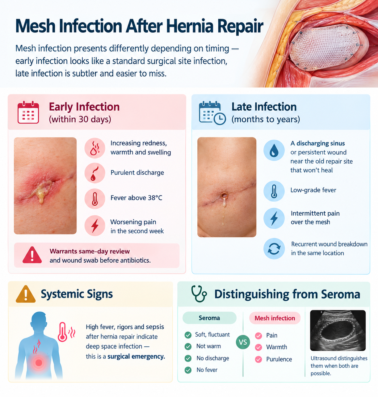 Mesh Infection After Hernia Repair Mesh Infection After Hernia Repair</p>
<p>
