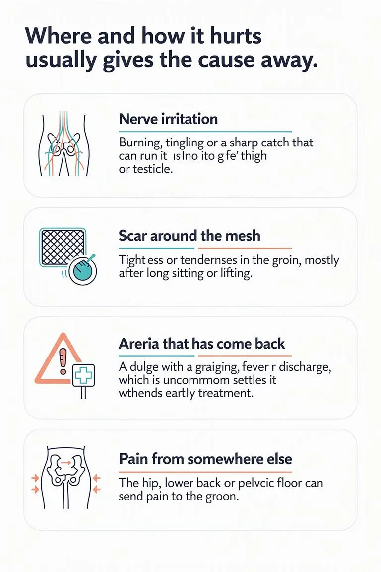 Causes Chronic Groin Pain After Hernia Surgery