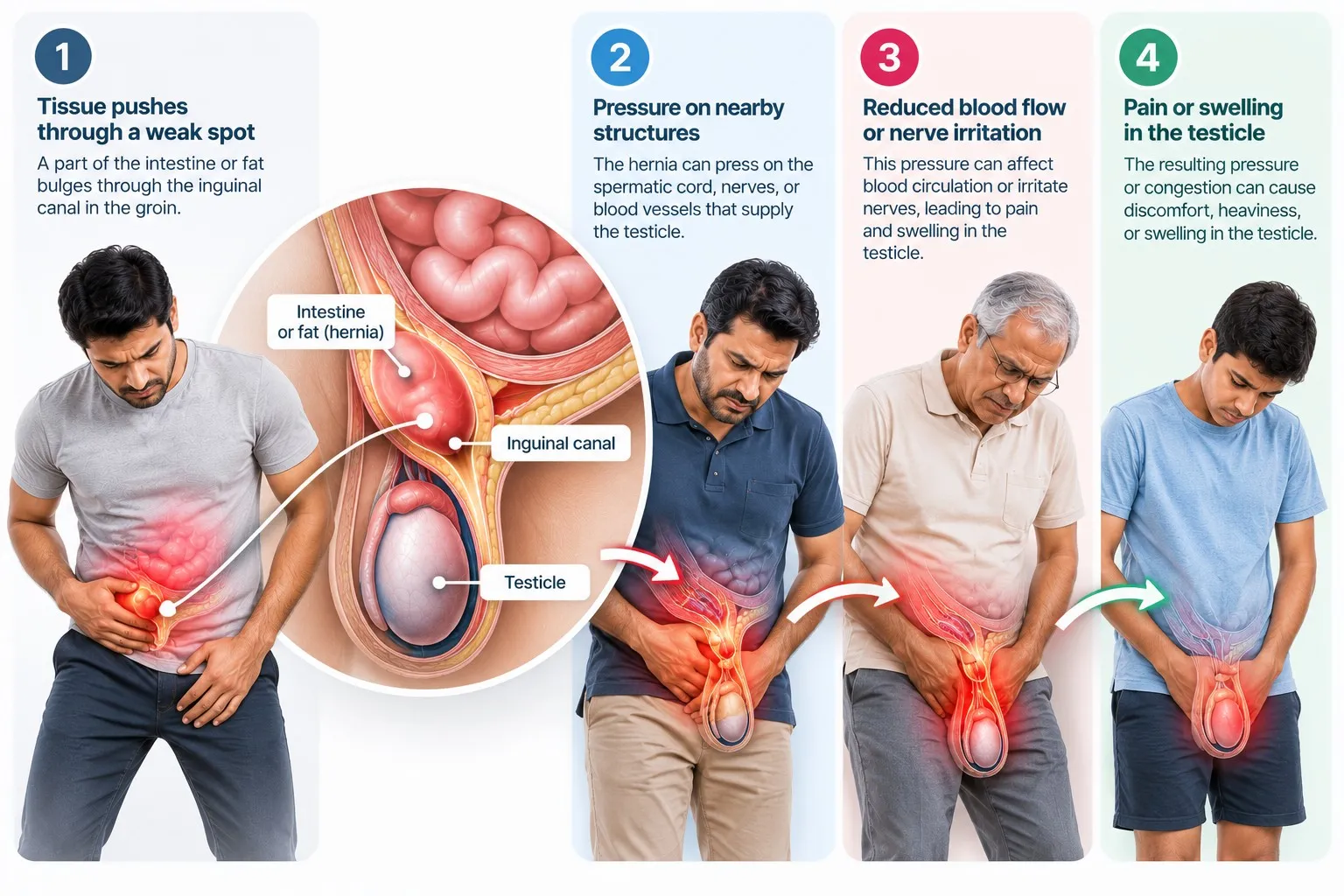 H2 How Does an Inguinal Hernia Cause Testicular Pain or Swelling Diltiazem or gtn